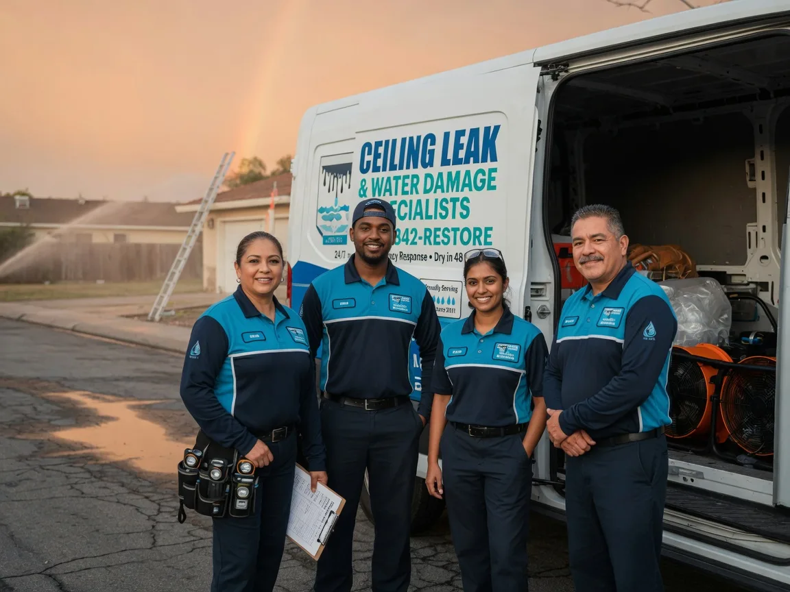 Ceiling Leak Cleanup company in Dunmor, KY